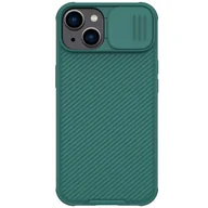 Etui i futerały do telefonów - Seria NILLKIN CamShield Pro dla iPhone'a 14 iPhone 13 Slide Camera Protection Etui na telefon Anti-drop Hy Zielony Green - miniaturka - grafika 1