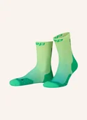 Skarpetki damskie - Cep Skarpety Do Biegania Core Run Edt. Gradient Mid Cut gruen - miniaturka - grafika 1