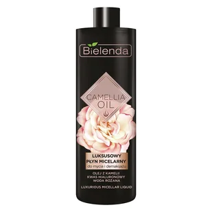 Bielenda BIELENDA Camellia Oil Luksusowy płyn micelarny do mycia i demakijażu 500 ml BIEL-0118 - Kosmetyki do demakijażu - miniaturka - grafika 2