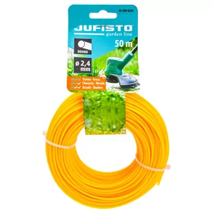 Żyłka Tnąca Do Kos I Podkaszarek 2,4 Mm 50 Mb Jufisto Ju-Zok-0245 Okrągła - Akcesoria do kos i kosiarek - miniaturka - grafika 1