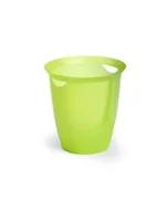 Kosze biurowe - Durable TREND kosz na śmieci 16 l zielony-przezroczysty - miniaturka - grafika 1
