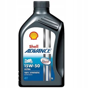 Shell Advance 4T Ultra 15W50 1L - Oleje silnikowe - miniaturka - grafika 1
