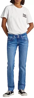 Spodnie damskie - Pepe Jeans Dżinsy damskie generacji, niebieskie (denim-XV3), 32W/34L, Niebieski (Denim-xv3), 32W / 34L - grafika 1