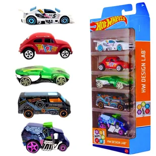 HOT WHEELS 5-PACK ZESTAW 5 AUTEK SAMOCHODÓW POJAZDY NA PREZENT HLY72 - Samochody i pojazdy dla dzieci HOT WHEELS 5-PACK ZESTAW 5 AUTEK SAMOCHODÓW POJAZDY NA PREZENT HLY72 - Samochody i pojazdy dla dzieci - miniaturka - grafika 1