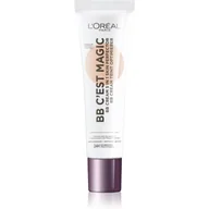 Kremy BB - Loreal Paris Paris Wake Up & Glow BB Cest Magic krem BB odcień Medium 30 ml - miniaturka - grafika 1