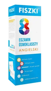 Cztery Głowy Fiszki. Egzamin ósmoklasisty - praca zbiorowa - Książki do nauki języka angielskiego - miniaturka - grafika 2