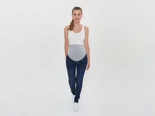 Spodnie ciążowe - EsmaraLingerie Jeansy ciążowe - grafika 1