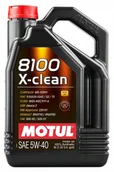 Oleje silnikowe - Motul Olej Motul 5W40 5L 8100 X-clean C3 Sn LL04 RN0710 505.00 505. - miniaturka - grafika 1