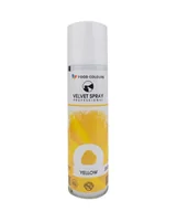 Dodatki do ciast w proszku - Zamsz w sprayu żółty Velvet Spray 250 ml Food Colours - miniaturka - grafika 1