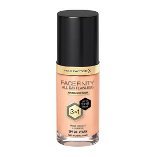 Max Factor, Facefinity All Day Flawless 3in1 Flexi-Hold, Podkład do twarzy, 45 Warm Almond, Spf 20, 30 ml - Podkłady do twarzy - miniaturka - grafika 2