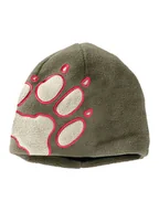 Czapki damskie - Jack Wolfskin Czapka "Front Paw" w kolorze oliwkowym - miniaturka - grafika 1