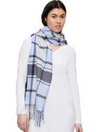 Apaszki i szaliki damskie - Triumph Szal w kolorze błękitno-granatowym - miniaturka - grafika 1