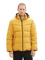Kurtki męskie - TOM TAILOR Męska kurtka puchowa z kapturem, 10533-złota obudowa, 3XL - miniaturka - grafika 1