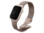 Akcesoria do smartwatchy - Pasek UNIQ Dante Pro do Watch 42/41/40mm Różowe złoto - miniaturka - grafika 1