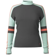 Koszulki sportowe damskie - Damska koszulka Smartwool W Alpine Crew Rozmiar: S / Kolor: jasnozielony/ciemnozielony - miniaturka - grafika 1