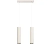 Lampy sufitowe - Sollux SL.1593 - Żyrandol na lince KARBON 2xGU10/10W/230V kremowy - miniaturka - grafika 1