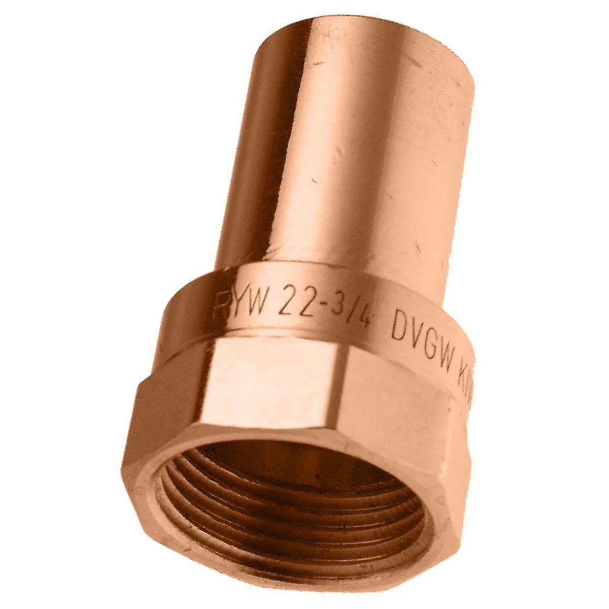 ZŁĄCZKA NYPLOWA 22 x 3/4 GW COOPER SOLIDNA MOCNA KAN-THERM 2265328004