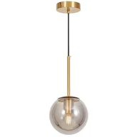 Lampy sufitowe - NOWOCZESNA LAMPA WISZĄCA MOSIĘŻNA ZODIAK D15 - miniaturka - grafika 1