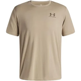 Under Armour Męska koszulka bawełniana z logo UA w stylu sportowym 2024 - Koszulki męskie - miniaturka - grafika 1