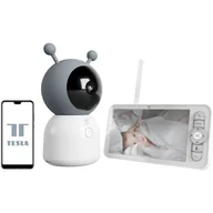 Elektroniczne nianie i monitory oddechu - Tesla Smart Kamera Baby + Monitor BD300 - miniaturka - grafika 1