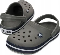 Buty dla dziewczynek - Crocs Dziecięce Klapki Chodaki Crocs Crocband Clog 22,5 - miniaturka - grafika 1