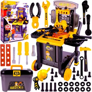 Warsztat Majsterkowicza z Narzędziami - Zabawy w naśladowanie dorosłych - miniaturka - grafika 1