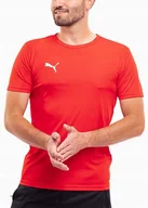 Koszulki męskie - Koszulka Męska PUMA teamRISE T-shirt Bluzka Sportowa Wygodna roz. M - miniaturka - grafika 1