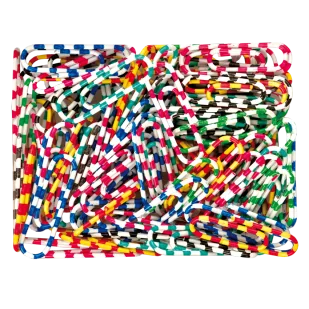 Paczka Spinacze biurowe okrągłe Zebra 28mm 100 szt 12 sztuk - Tetis - Magnesy - miniaturka - grafika 1