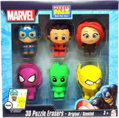 Figurki dla dzieci - Zapachowe Puzzle 3D Marvel 6 Szt. - miniaturka - grafika 1