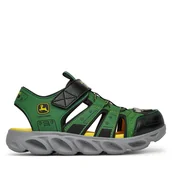 Buty dla chłopców - Sandały Skechers Hypno-Splash- 407070L/GNBK Zielony - miniaturka - grafika 1