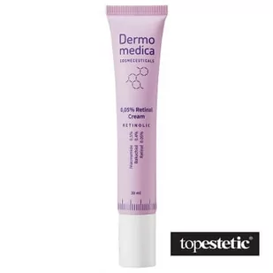 DermoMedica 0.05% Retinal Cream Krem z retinalem (witaminą A ) w postaci aktywnej), bakuchiolem i niacynamidem (witaminą B3)30 ml - Kremy do twarzy - miniaturka - grafika 1