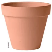 Donice - Doniczka ceramiczna Vaso White 23 cm ceglana - miniaturka - grafika 1