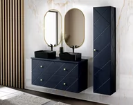 Szafki łazienkowe - Szafka pod umywalkę MOTLEY kolor niebieski hakano - BATHROOM/BTCABINET/COM/Motley/BLUE/120 - miniaturka - grafika 1