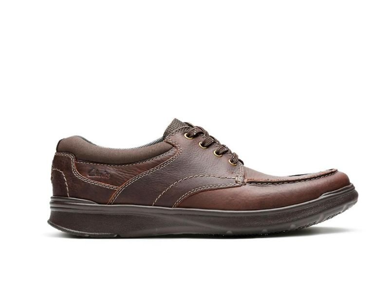 Clarks, Półbuty męskie, Cotrell Edge, brązowy, rozmiar 42 1/2