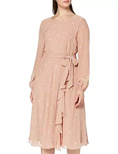 Gina Bacconi Damska sukienka z szyfonu, Różowy (Deep Pink), 40 PL - Sukienki - miniaturka - grafika 1