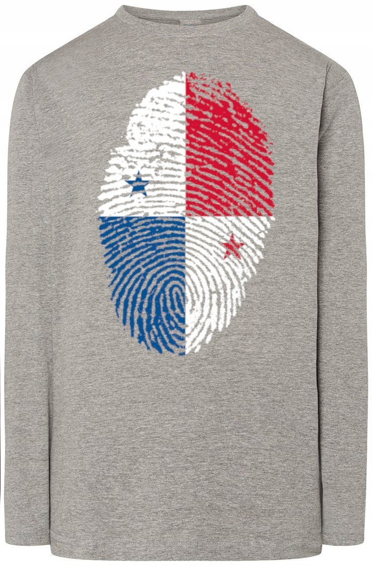 Panama Flaga Odcisk Bluza Longsleeve Rozm.XXL