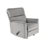 Fotele - Fotel Wypoczynkowy Rozkładany Karim Popiel Halmar - miniaturka - grafika 1