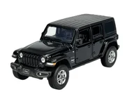 Samochody i pojazdy dla dzieci - TAYUMO JEEP WRANGLER SAHARA CZARNY 1:32 32120002 - miniaturka - grafika 1