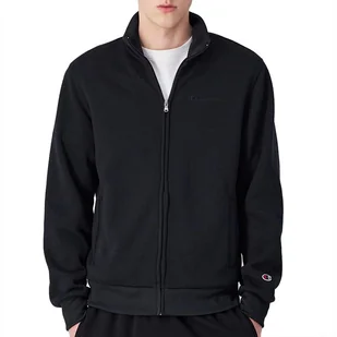 Bluza Champion Tonal C Logo Full Zip Knitted 220284-KK001 - czarna - Bluzy męskie - miniaturka - grafika 1