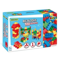 Klocki - Big Blocks klocki 100el - WADER - miniaturka - grafika 1
