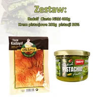Dodatki do ciast w proszku - Zestaw do Dubajskiej Czekolady: Kadaif 400g i Pasta Pistacjowa 200g – 50% - miniaturka - grafika 1
