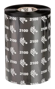 Zebra 02100BK17460 taśma do drukarek Czarny - Taśmy do drukarek barwiące - miniaturka - grafika 1