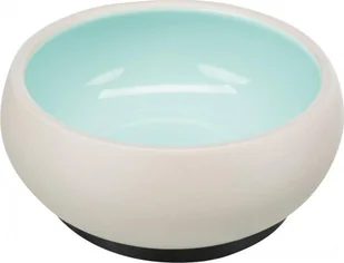 Trixie Miska, dla kota, ceramiczna, 1 l/o 17 cm, z gumową podstawą, różne kolory - Miski dla kotów - miniaturka - grafika 1