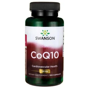SWANSON Koenzym Q10 120 mg 100 kapsułek - Witaminy i minerały - miniaturka - grafika 1