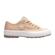 Trampki damskie - Buty damskie Lee Cooper LCW-23-44-1655L beżowy - miniaturka - grafika 1