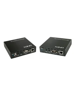 Lindy HDMI 4K Dig Signage Extend C6 100m 10/100 RS232 PoE 100m 38115 - Adaptery i przejściówki - miniaturka - grafika 2