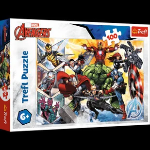 Trefl PAP Puzzle 100 Siła Avengersów Disney Marvel The Avengers 16431 - PAP - Puzzle - miniaturka - grafika 2