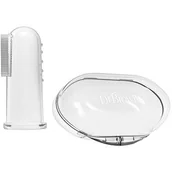 Szczoteczki do zębów dla dzieci - DR. BROWNS Silikonowa szczoteczka do czyszczenia zębów z pudełkiem - Dr.Browns - miniaturka - grafika 1