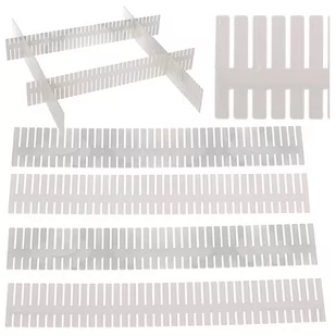 Separator organizer przegródka do szuflad 4szt. - Pudła i pojemniki do przechowywania - miniaturka - grafika 1