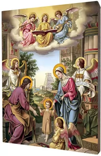 Art christiana Ikona złocona Święta Rodzina ACHI119 - Dewocjonalia - miniaturka - grafika 1
